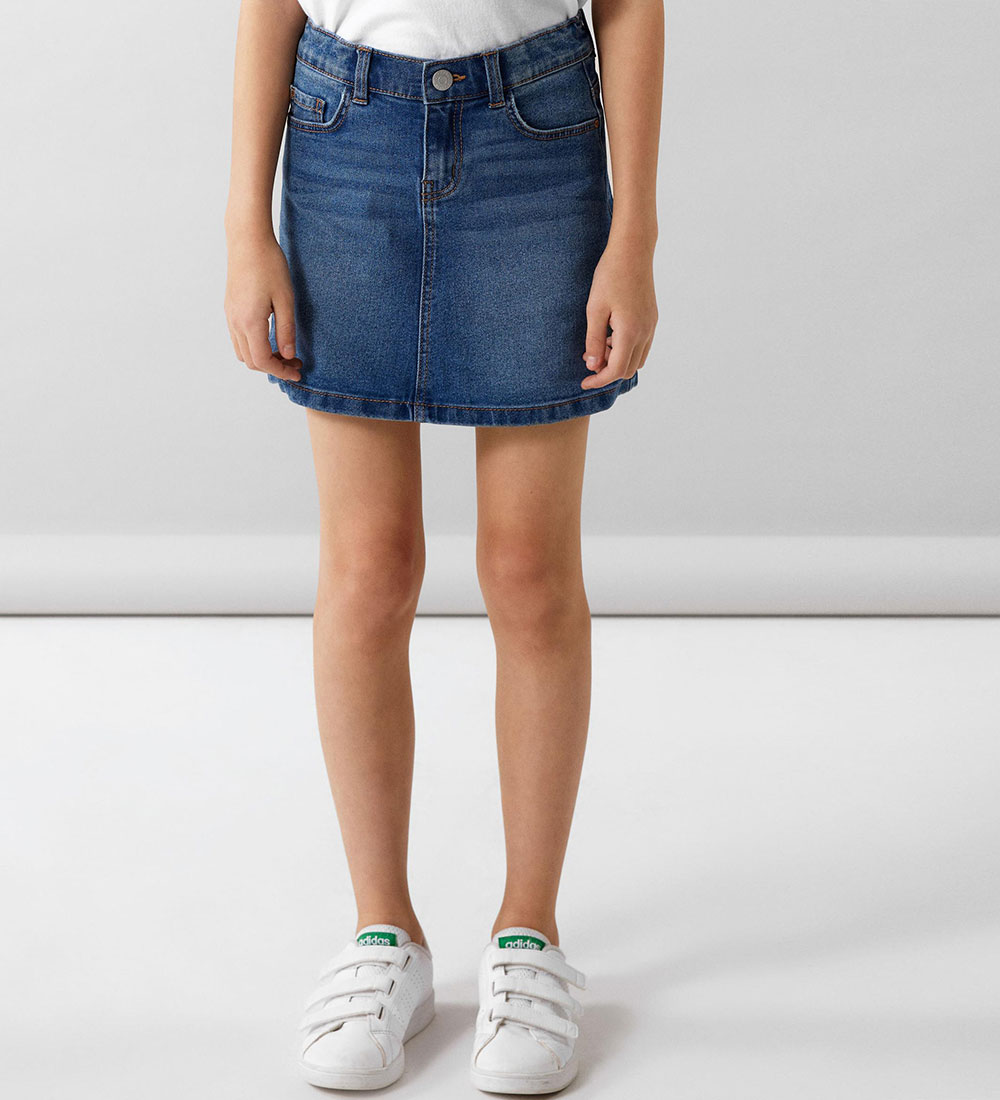 Name It Nederdel - Noos - NkfDiana - Medium Blue Denim