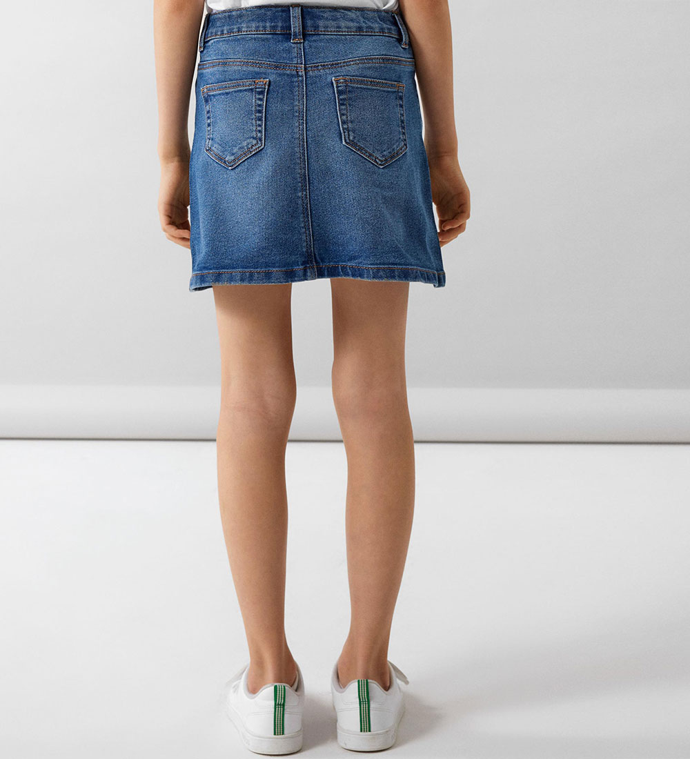 Name It Nederdel - Noos - NkfDiana - Medium Blue Denim