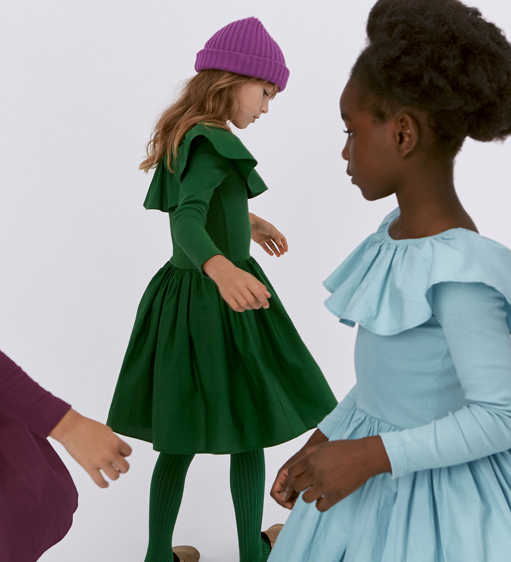 Molo Kjole - Cille - Woodland Green