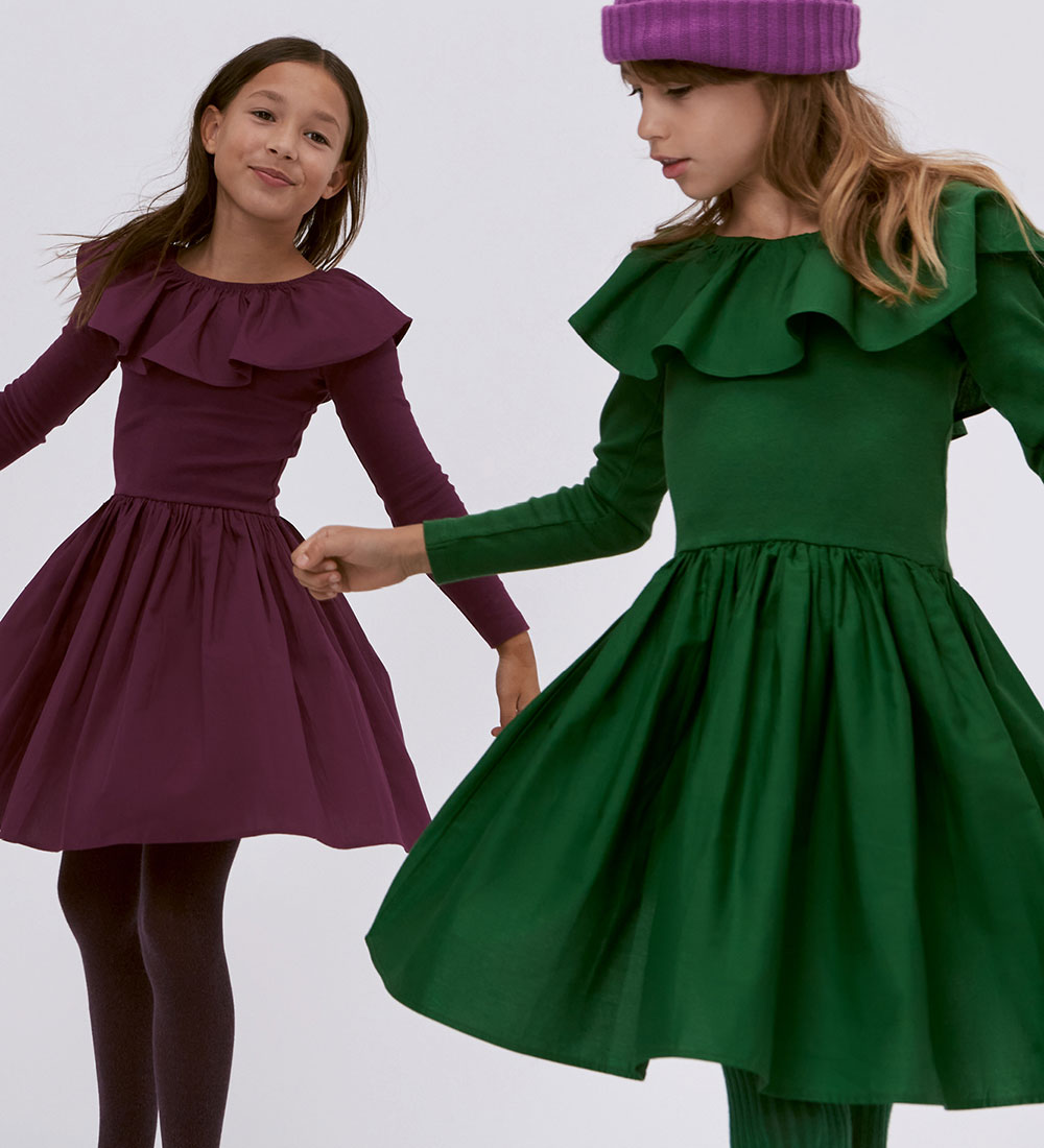 Molo Kjole - Cille - Woodland Green