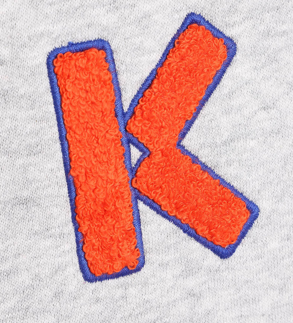 Kenzo Sweatpants - Gråmeleret m. Orange