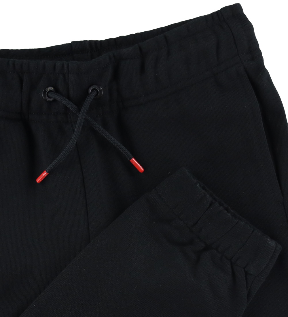 HUGO Sweatpants - Sort/Rosa m. Print