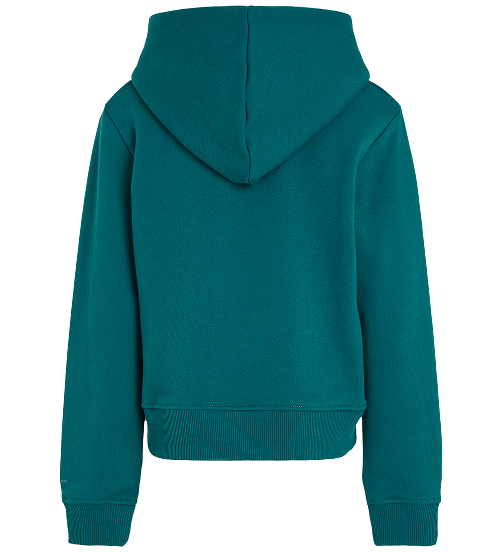 Calvin Klein Hættetrøje - Logo Boxy - Atlantic Deep