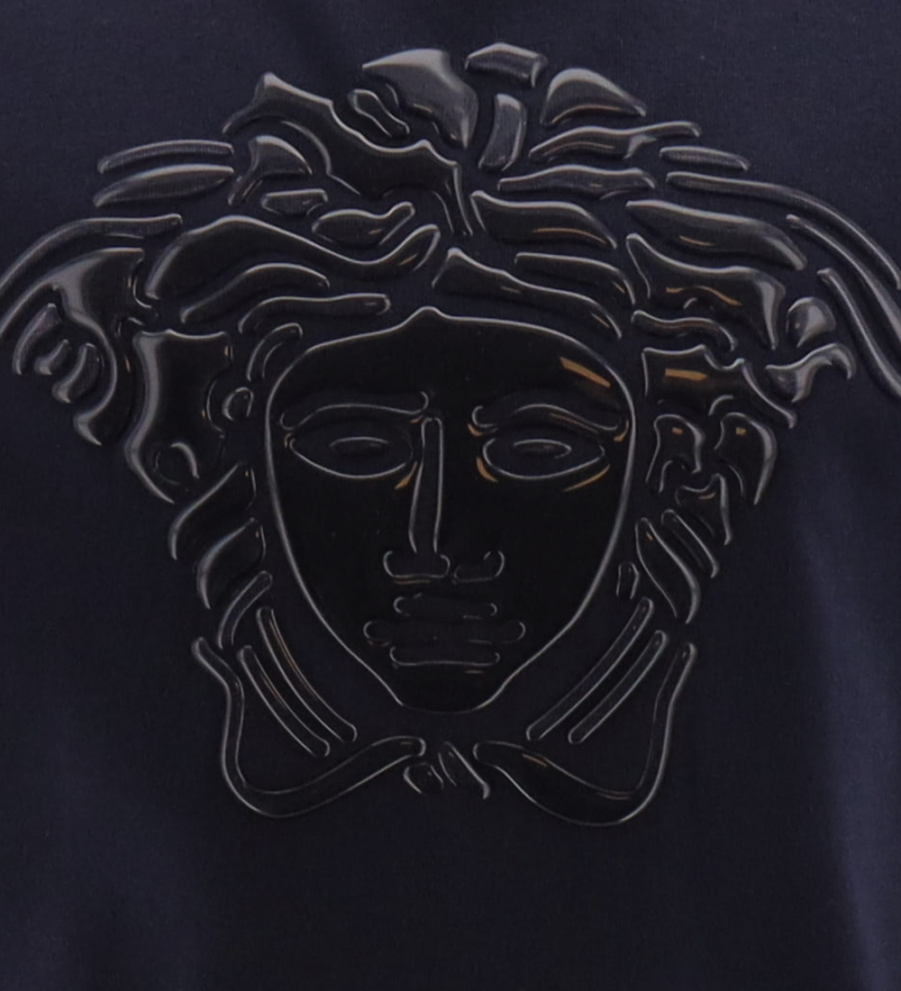 Versace T-shirt - Navy m. Logo