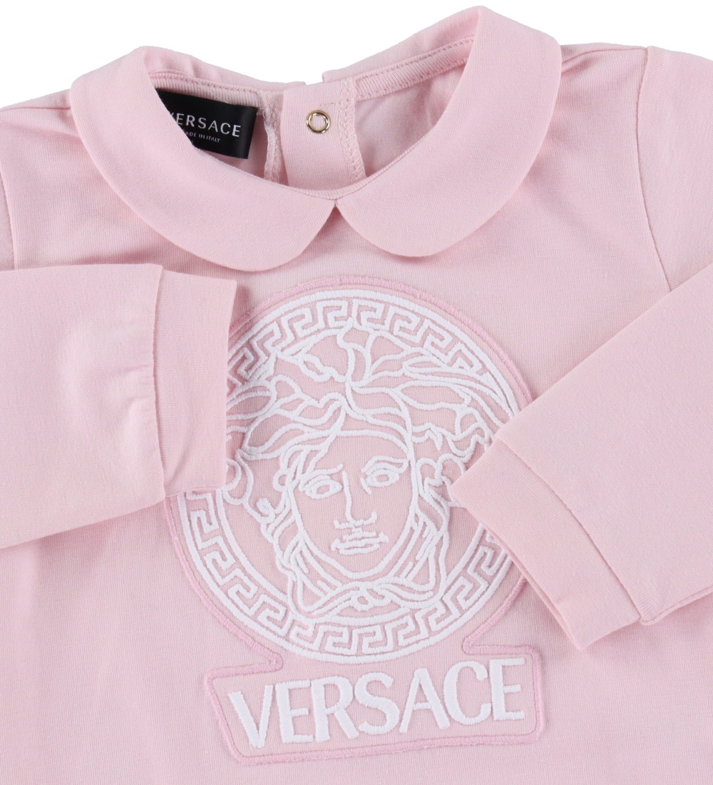 Versace Heldragt m/f - Rosa/Hvid m. Logo