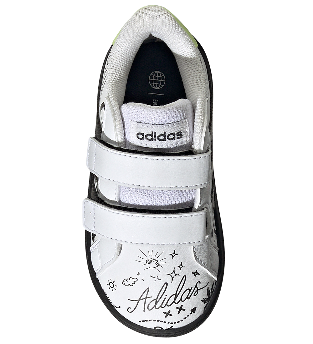 adidas Performance Sko - Grand Court 2.0 CF I - Hvid/Sort/Lime