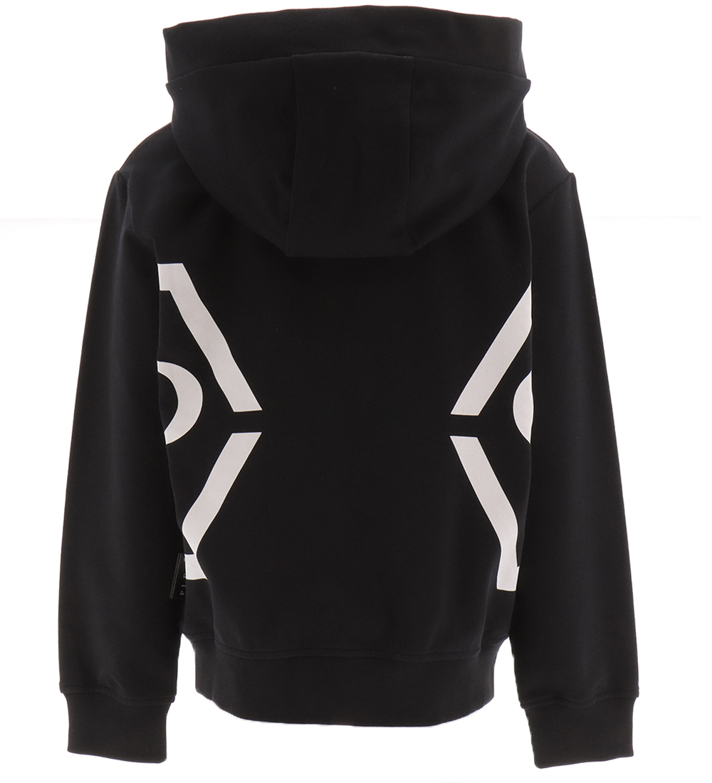 Philipp Plein Cardigan - Sort m. Hvid