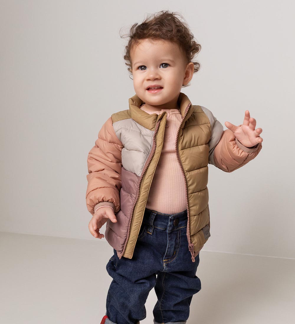 MarMar Dynejakke - Vegan Puffer - Owe - Tawny Rose Blok