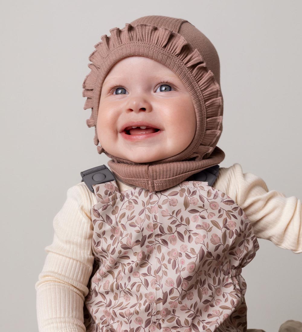 MarMar Elefanthue - Modal - Rib - Frill - 1-lags - Berry Air