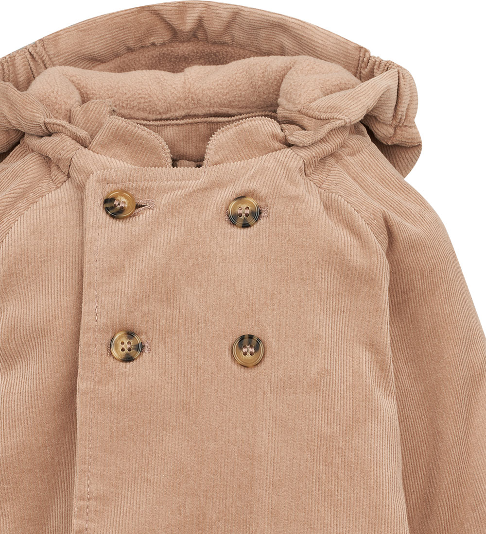 MarMar Fløjlsjakke m. Fleece - Jokan - Dusty Powder