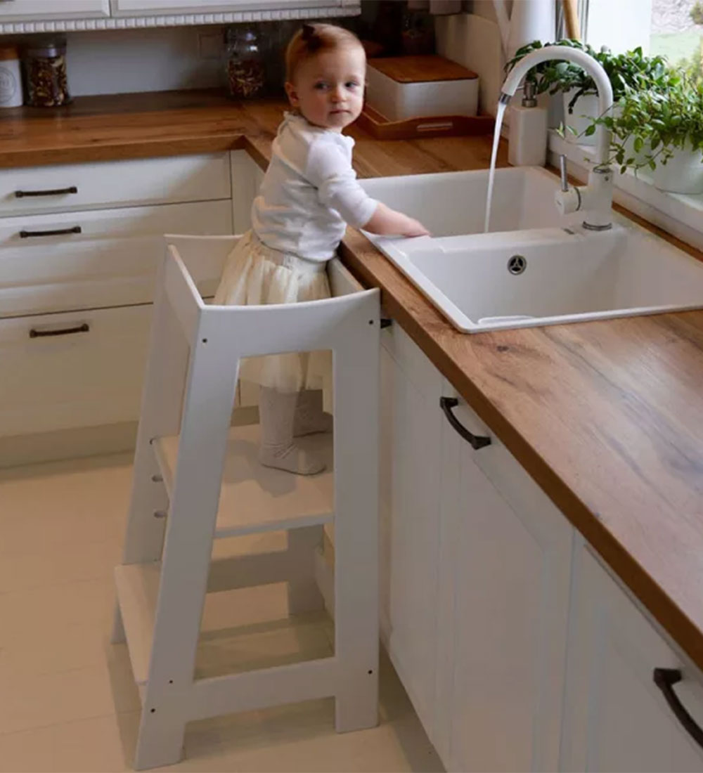 Hemmingsen Kids Læringstårn - Maya - Hvid
