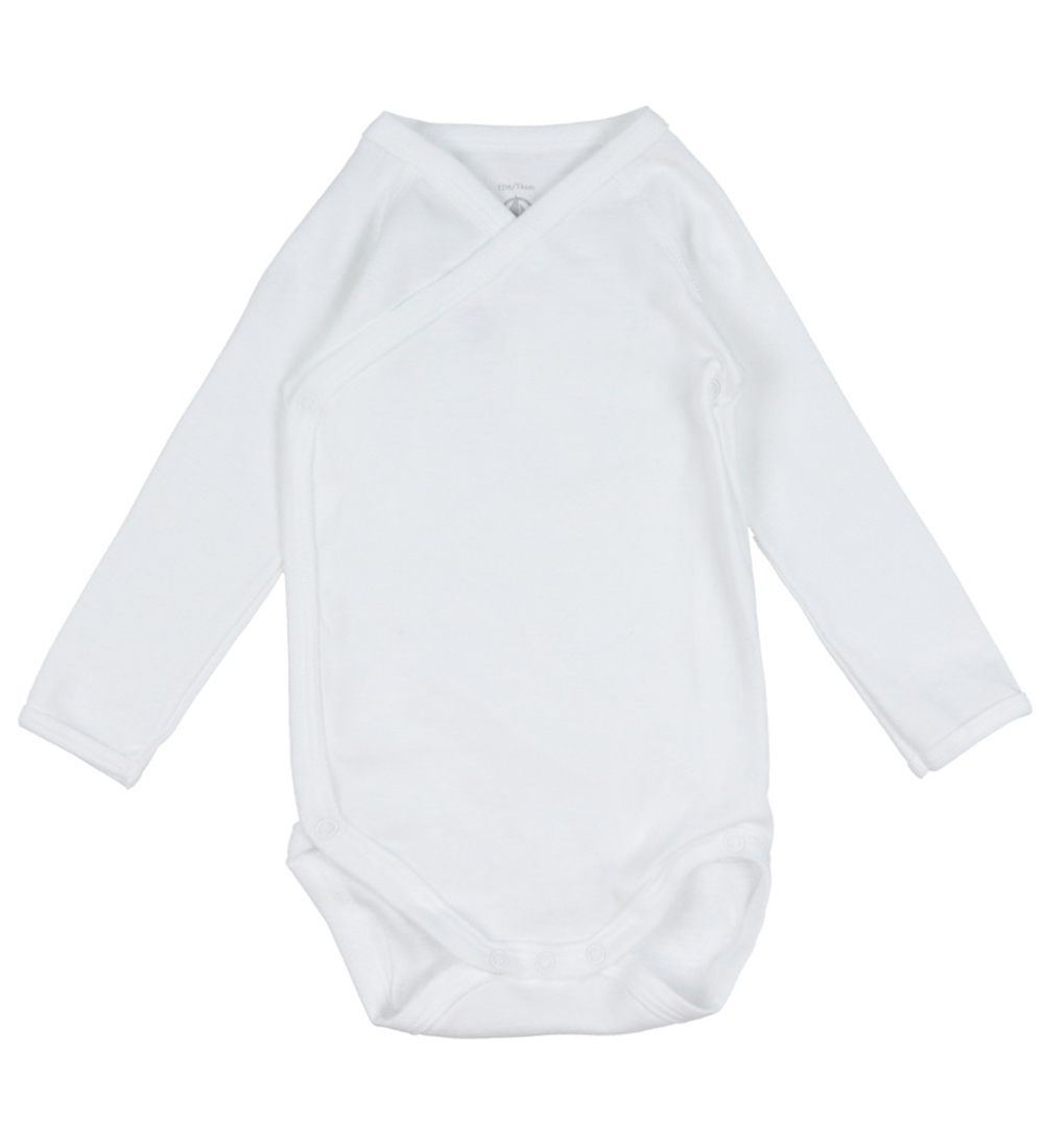 Petit Bateau Body l/æ - 2-pak - Hvid