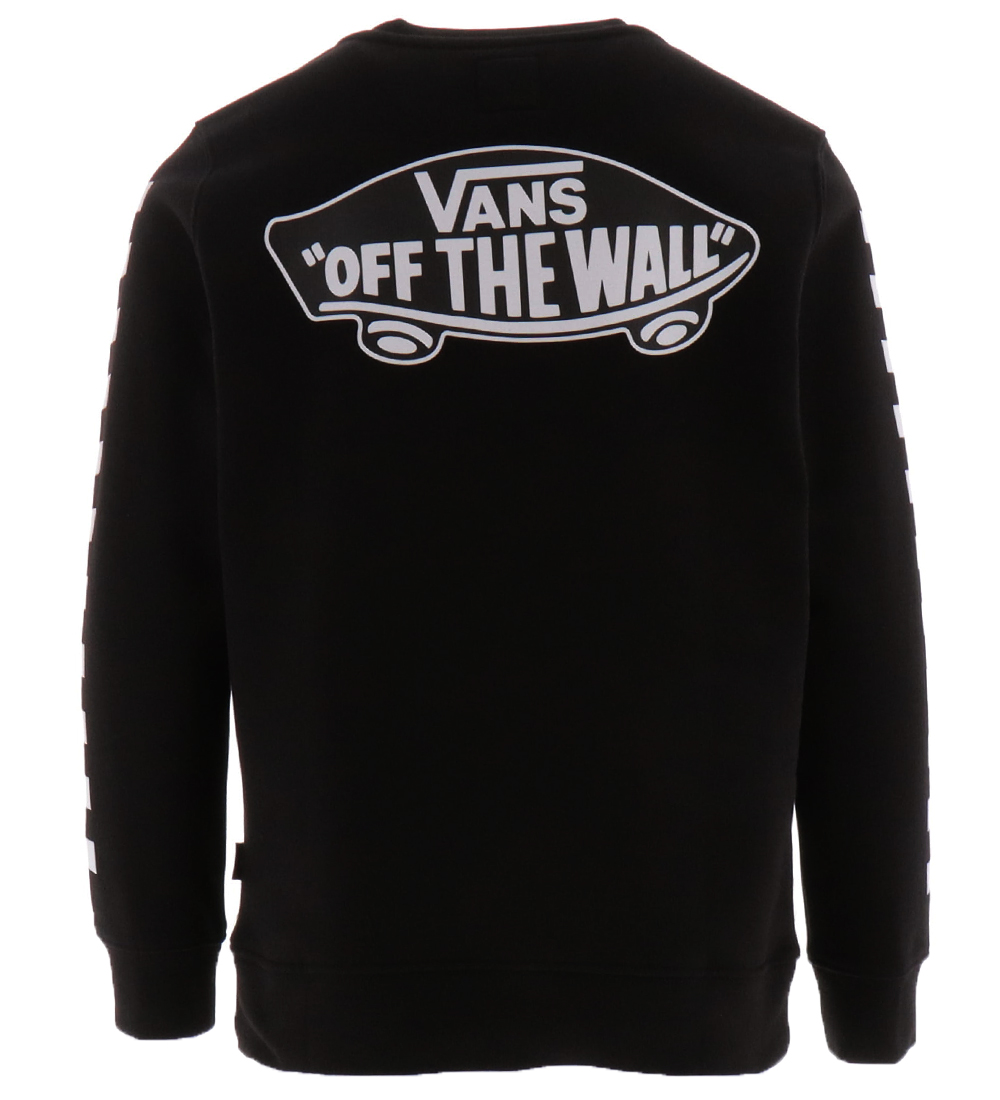 Vans Sweatshirt - Exposition Check Crew - Sort
