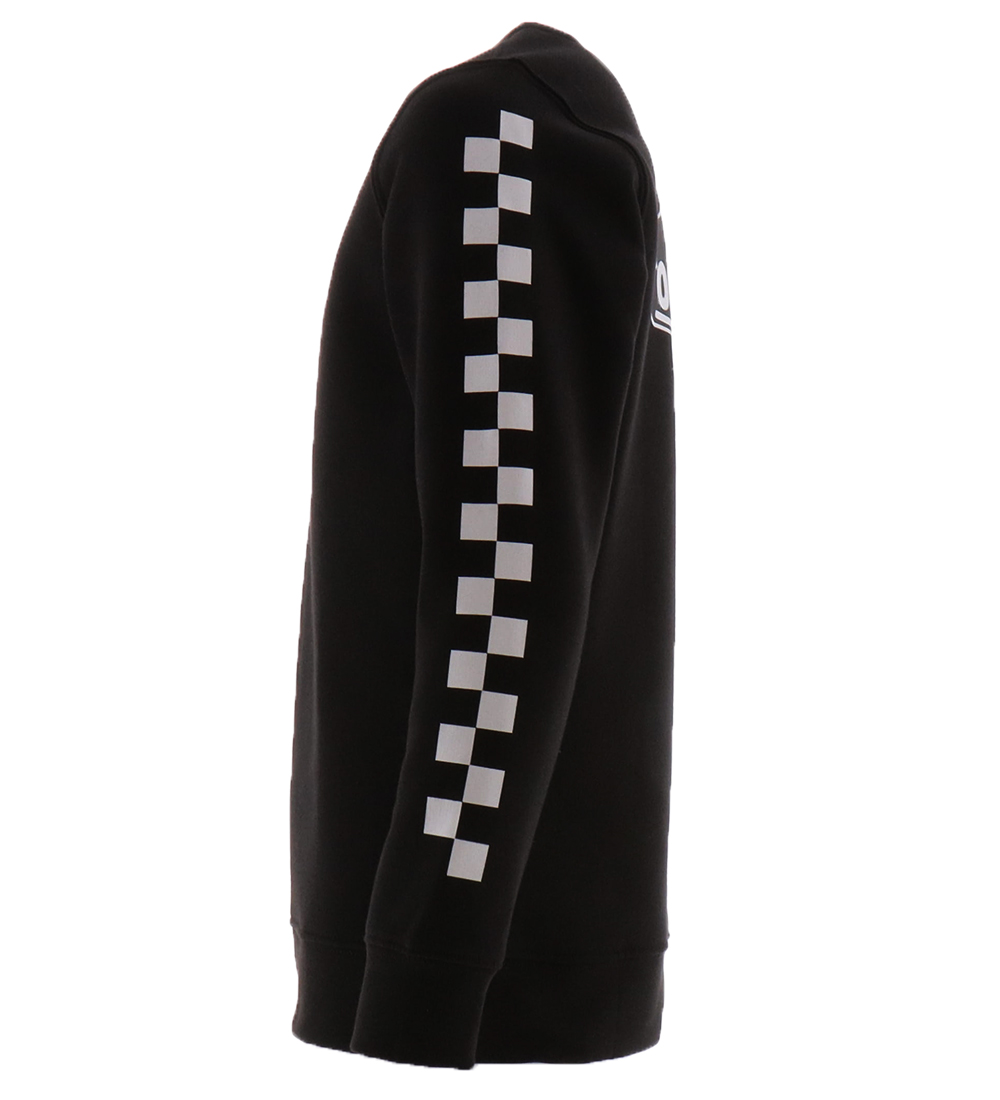 Vans Sweatshirt - Exposition Check Crew - Sort