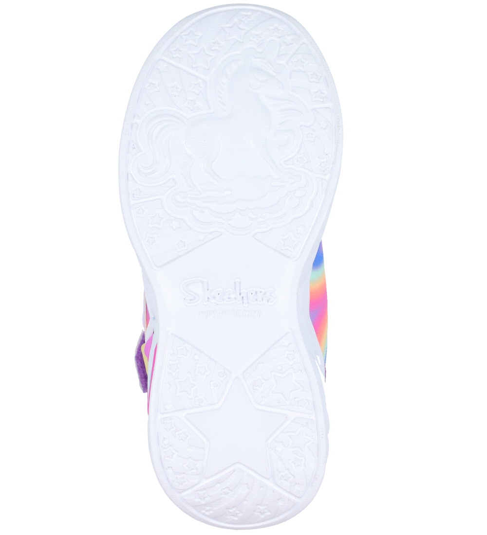 Skechers Støvler m. Lys - Unicorn Dreams - Lavender/Multi