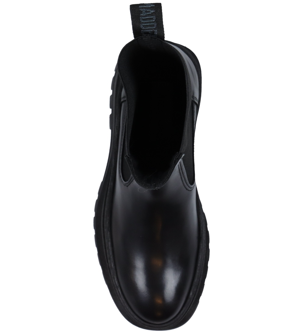 Steve Madden Støvler - Cassandra - Black Leather