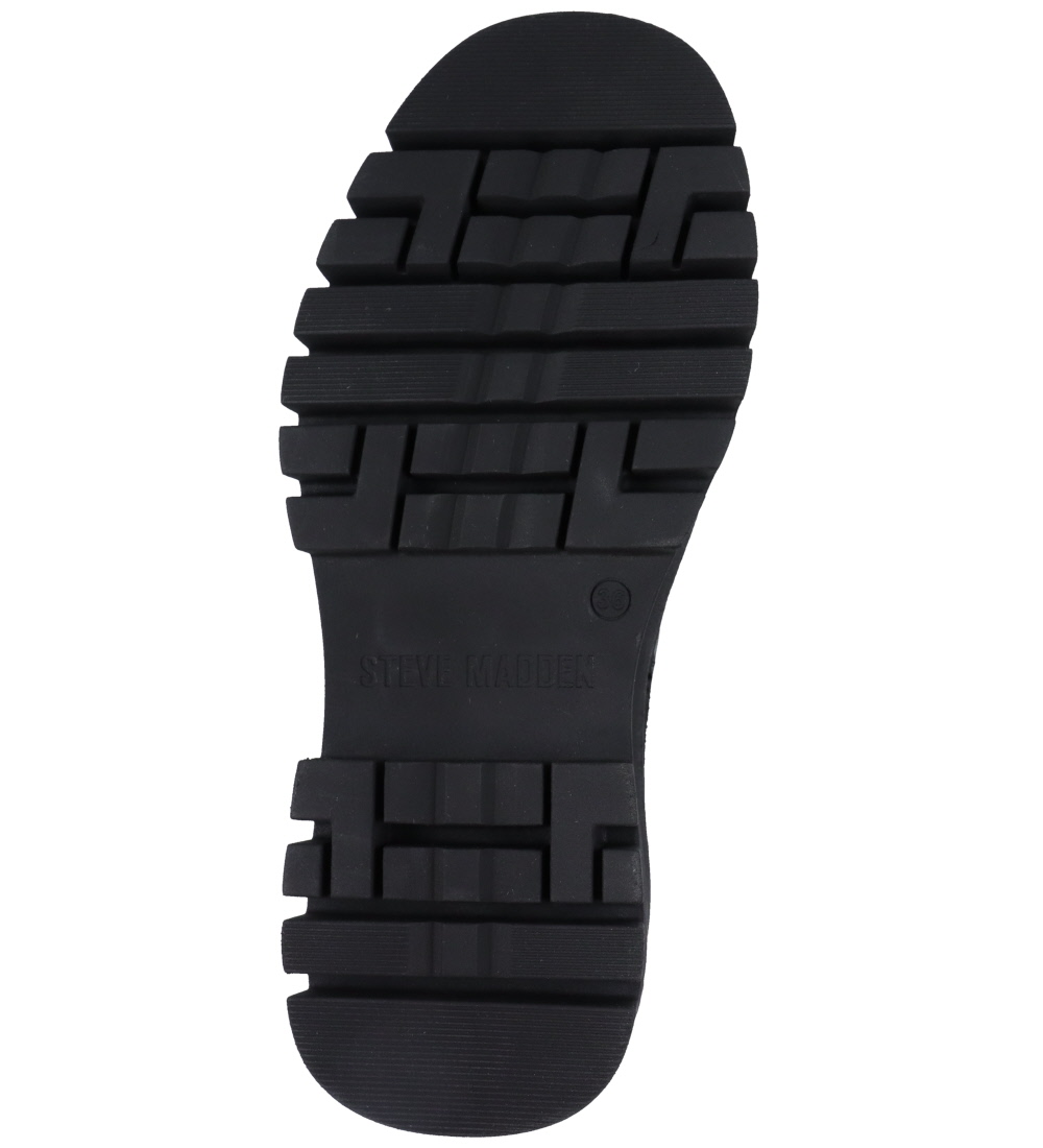 Steve Madden Støvler - Cassandra - Black Leather