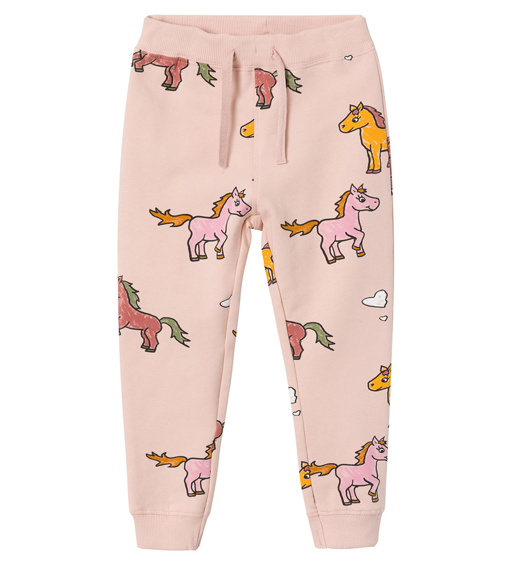 Name It Sweatpants - NmfNel - Heste - Rose Smoke