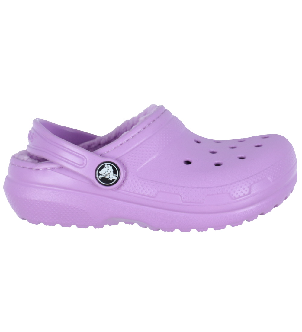 Crocs Sandaler - Classic Lined Clog K - Orchid