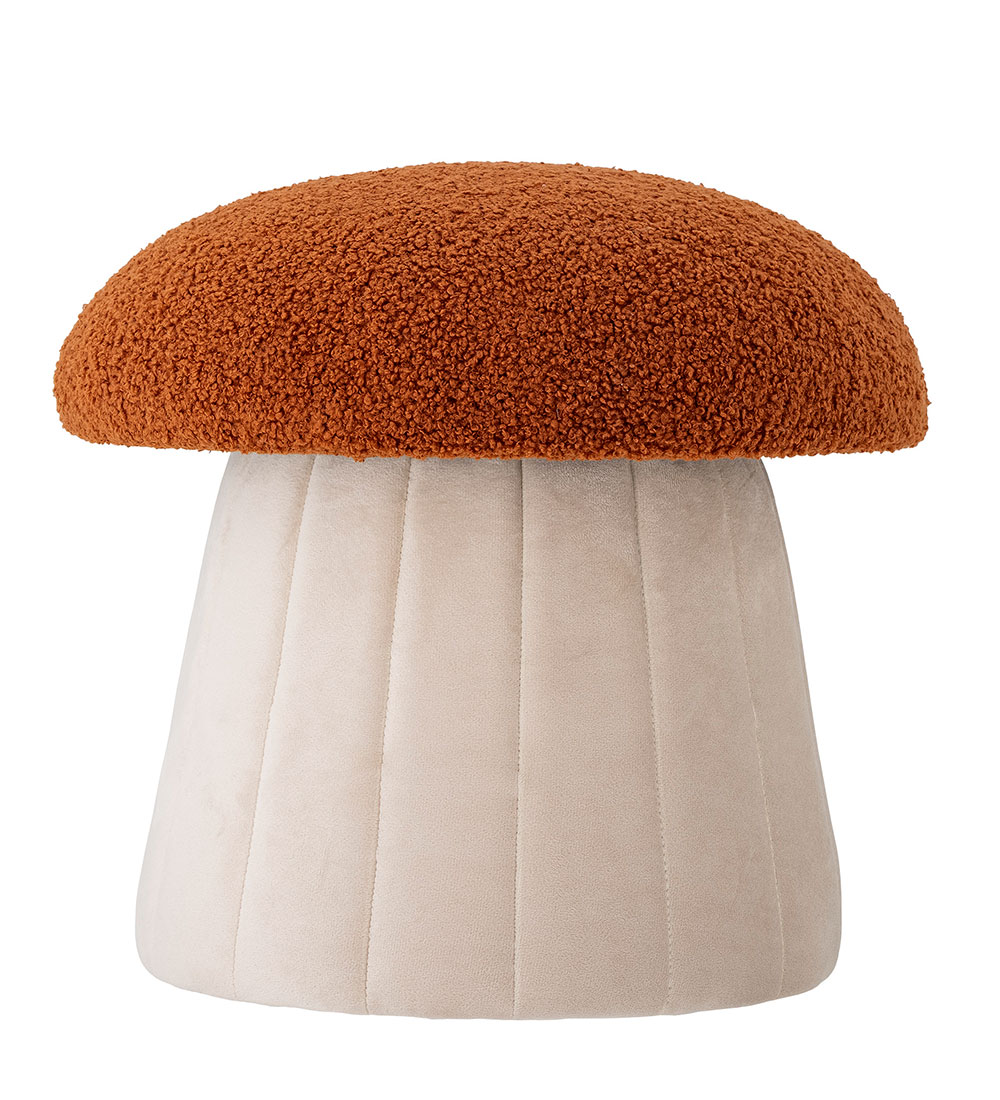 Bloomingville Puf - 35x37 cm - Bertil - Rød