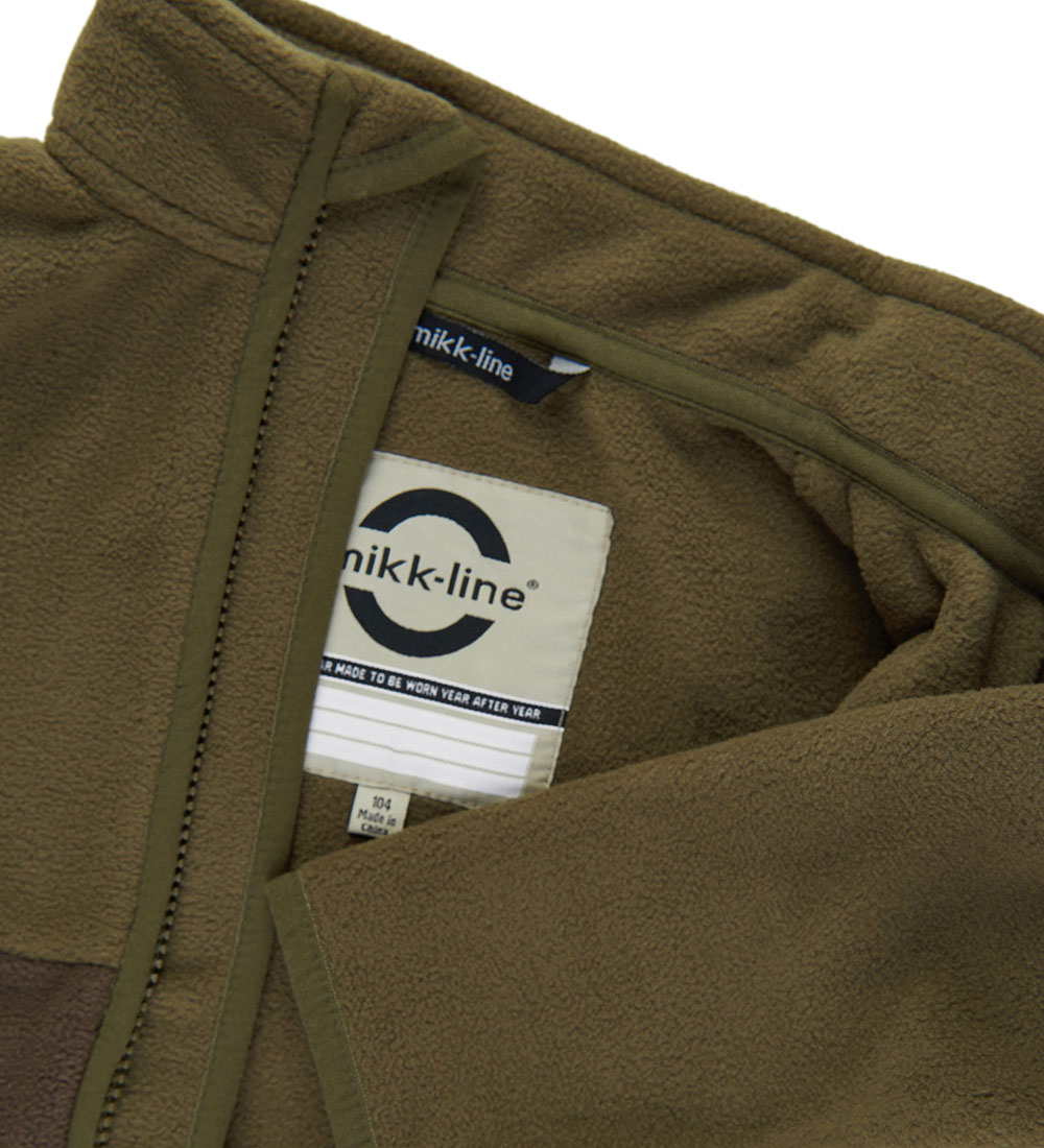 Mikk-Line Fleecejakke - Beech