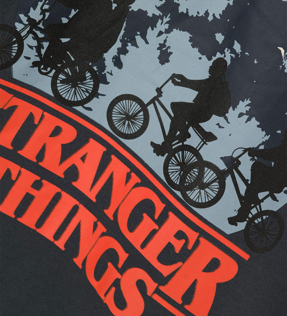 Name It Hættetrøje - NkmArt - Stranger Things - India Ink