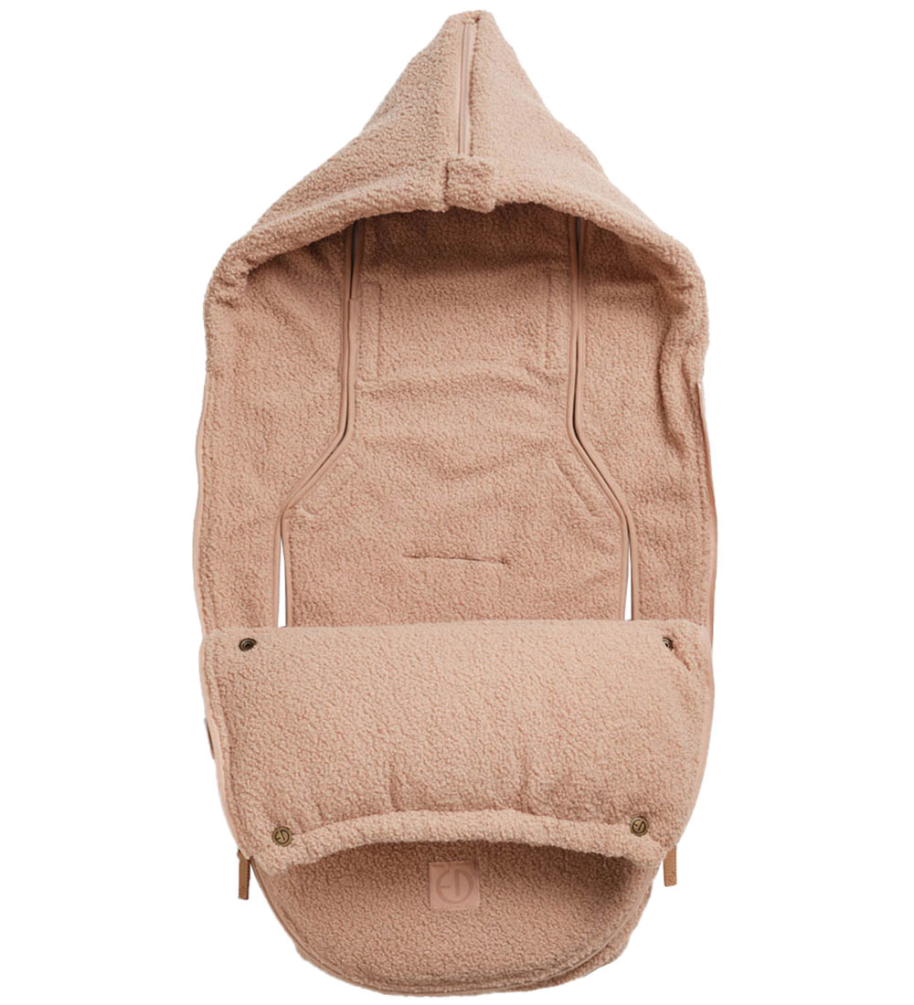 Elodie Details Kørepose - 86 cm - Pink Bouclé