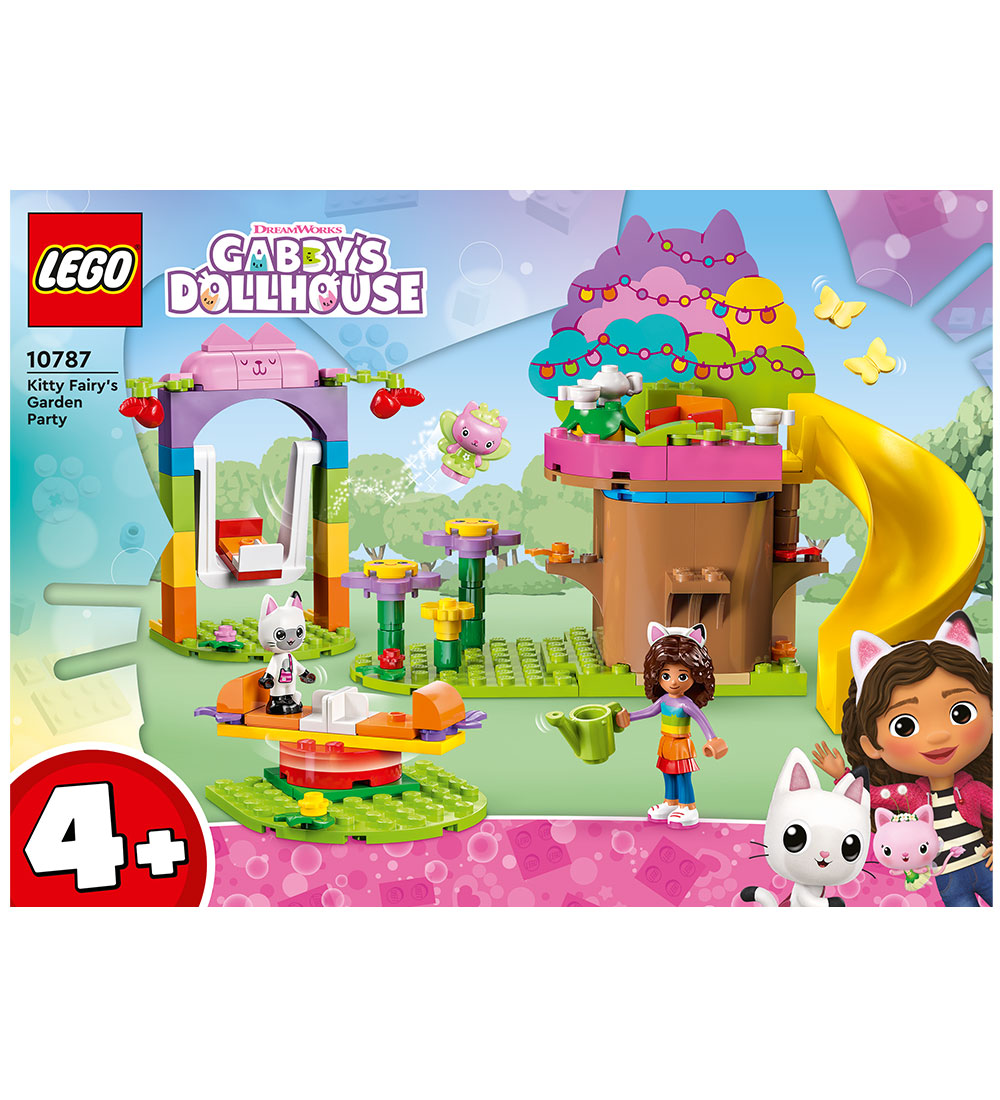 LEGO® Gabby's Dollhouse - Alfekats Havefest 10787 - 130 Dele