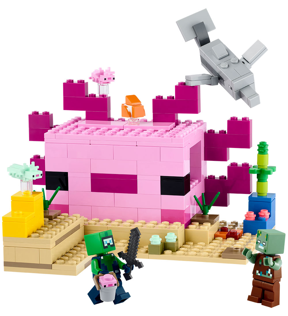 LEGO® Minecraft - Axolotl-Huset 21247 - 242 Dele