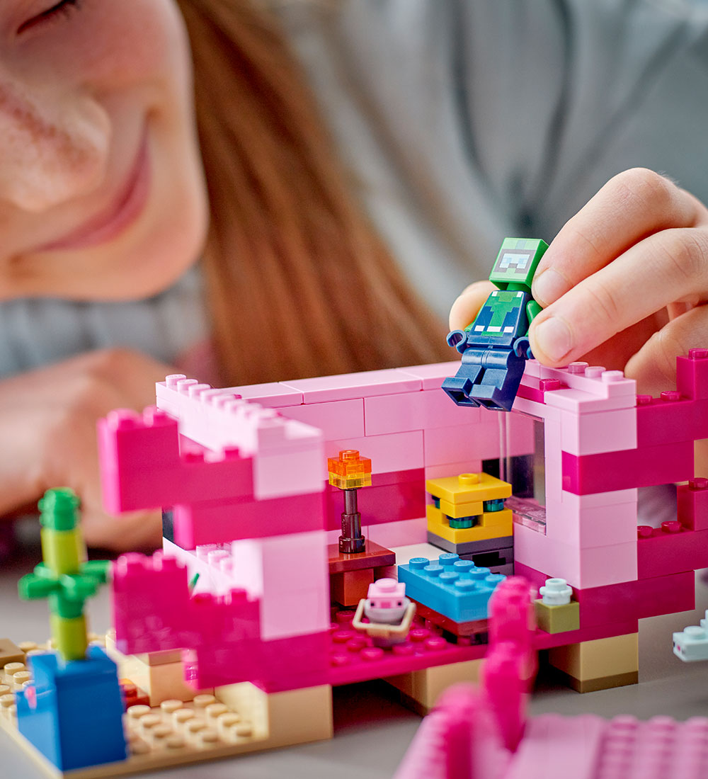 LEGO® Minecraft - Axolotl-Huset 21247 - 242 Dele
