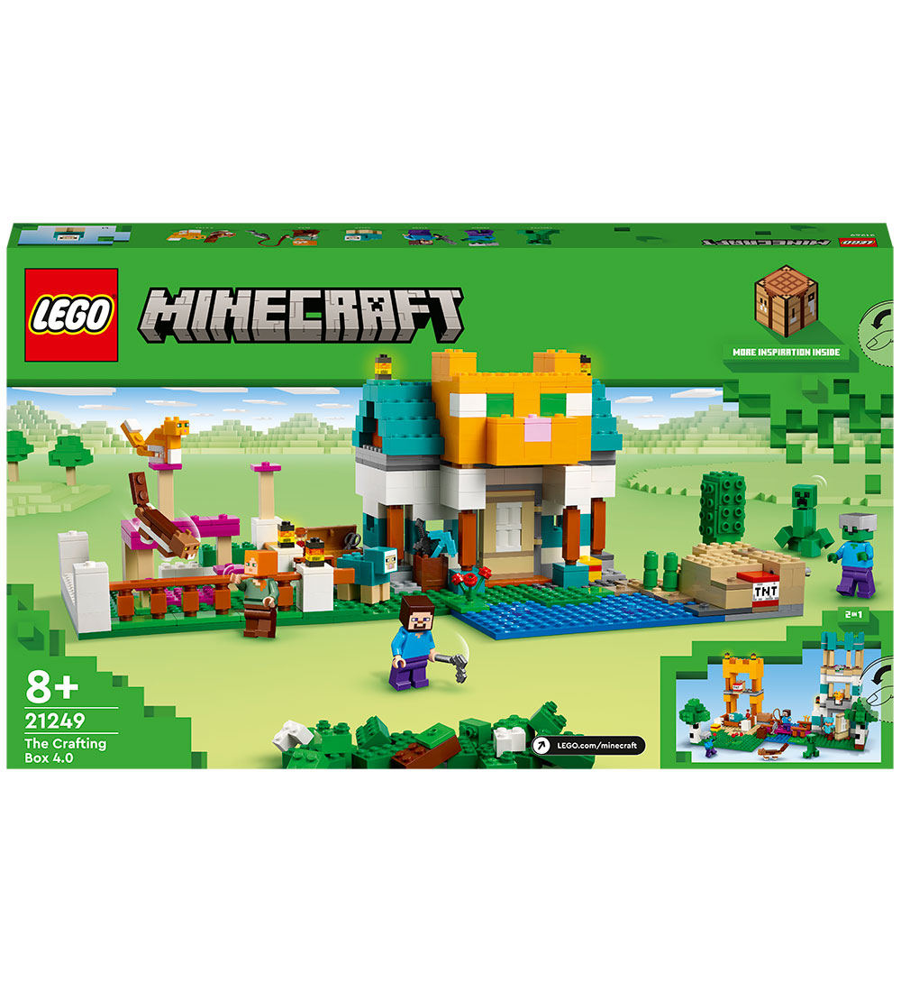 LEGO® Minecraft - Crafting-boks 4.0 21249 - 605 Dele
