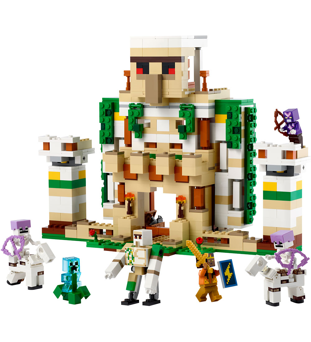 LEGO® Minecraft - Jerngolem-Fortet 21250 - 868 Dele