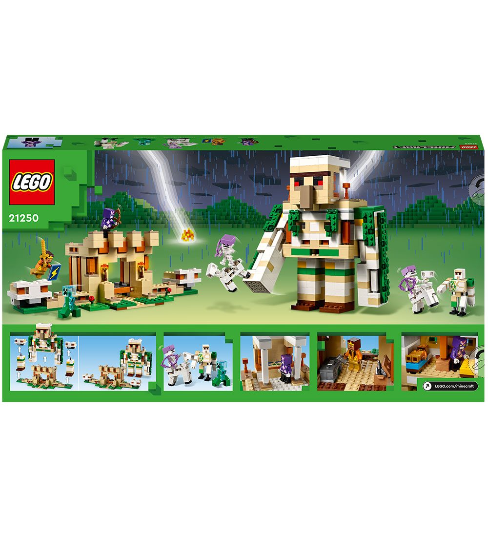 LEGO® Minecraft - Jerngolem-Fortet 21250 - 868 Dele