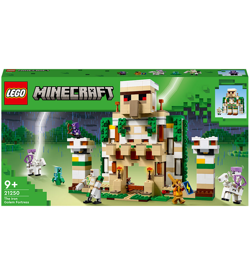 LEGO® Minecraft - Jerngolem-Fortet 21250 - 868 Dele