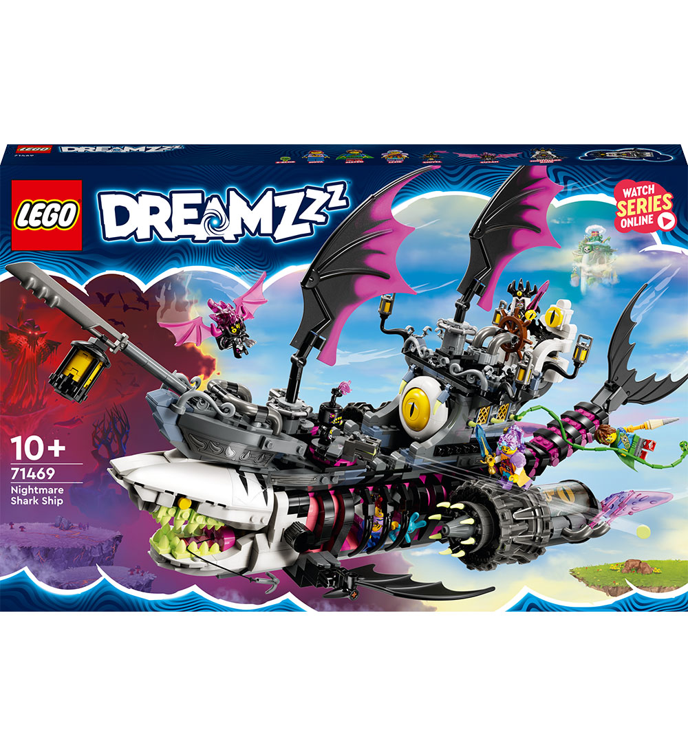 LEGO® DREAMZzz - Mareridtshajskib 71469 - 1389 Dele