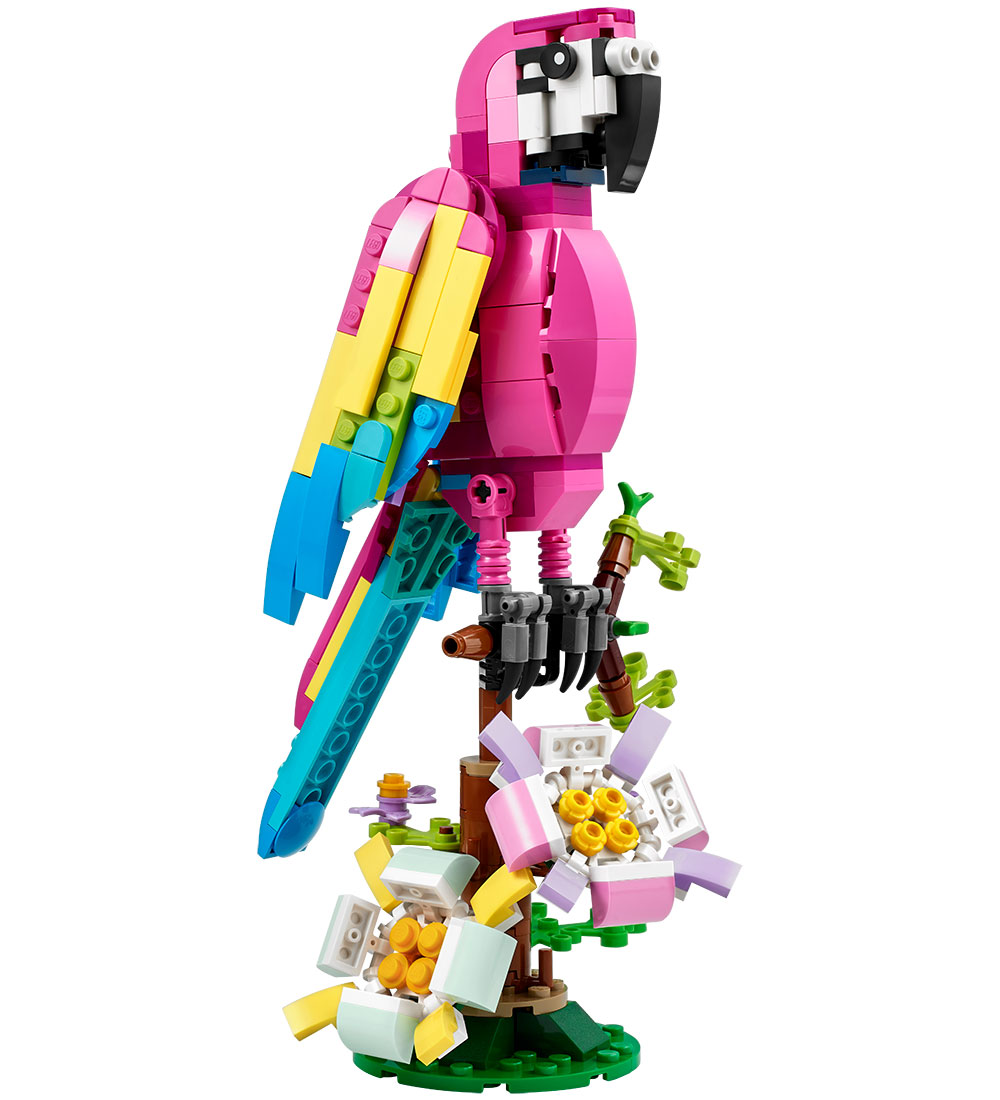 LEGO® Creator - Eksotisk Pink Papegøje 31144 - 3-i-1 - 253 Dele