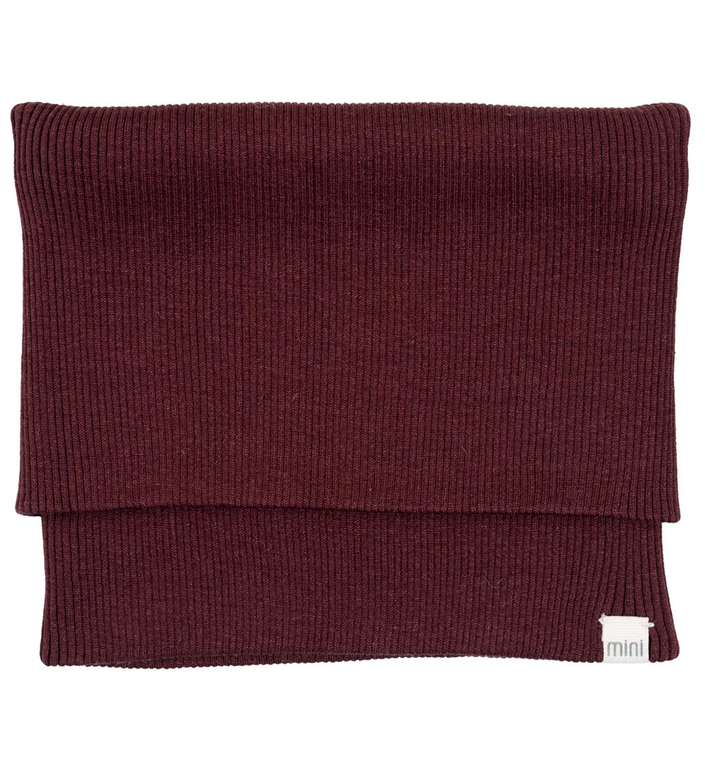 Minimalisma Tube - Rib - Silke/Bomuld - Birk - Ruby Red