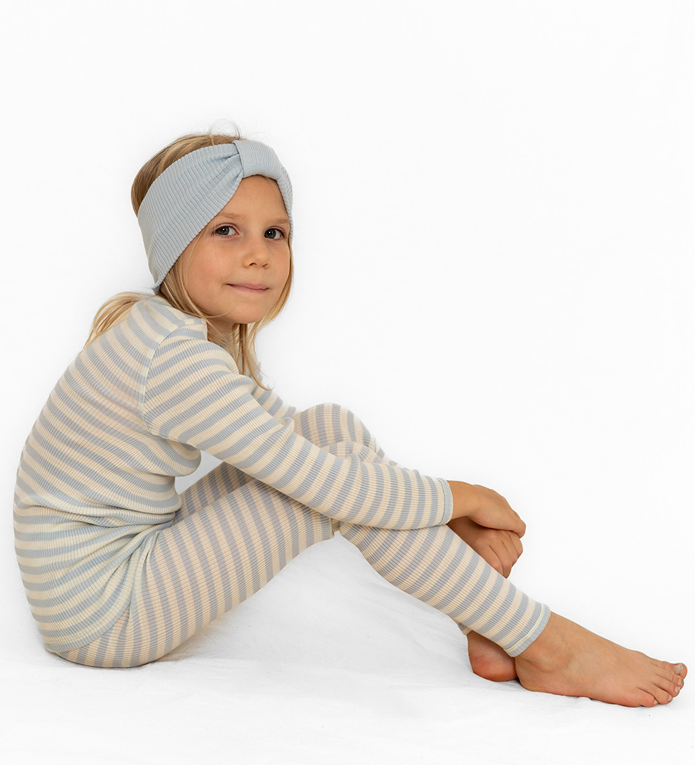 Minimalisma Leggings - Rib - Uld - Arona - Ice Stripes