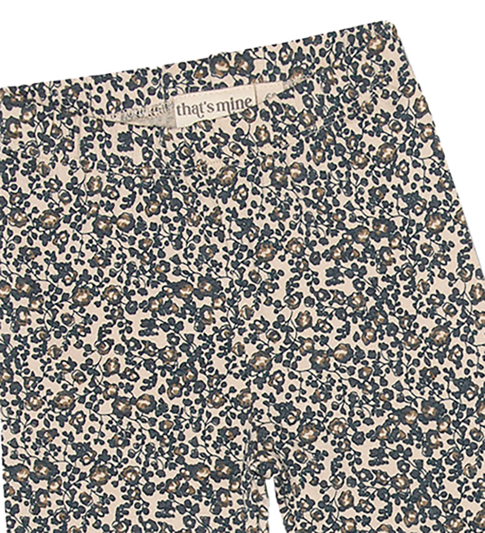 That's Mine Leggings - Elois - Flores Sandshell/Blue