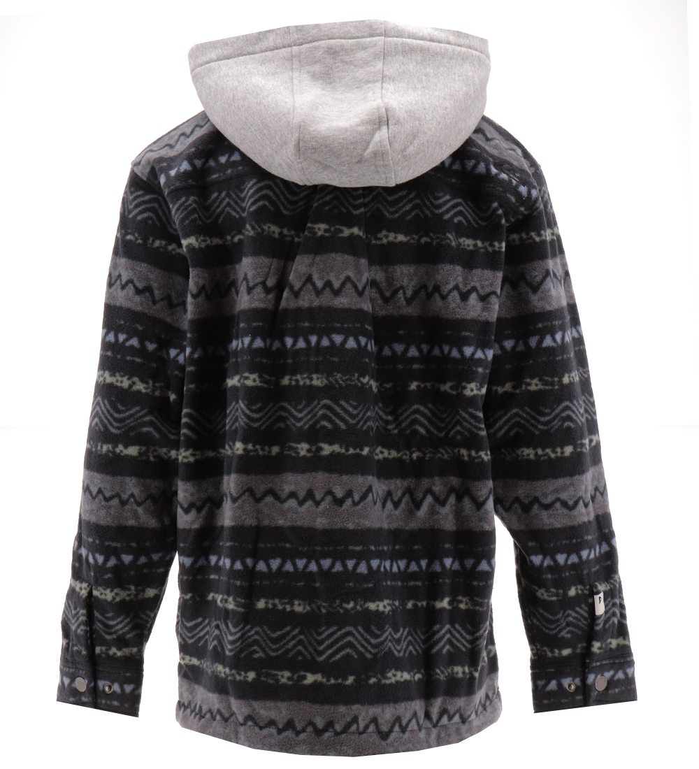 Quiksilver Fleecejakke - Super Swell Youth - Sort/Grøn/Blå