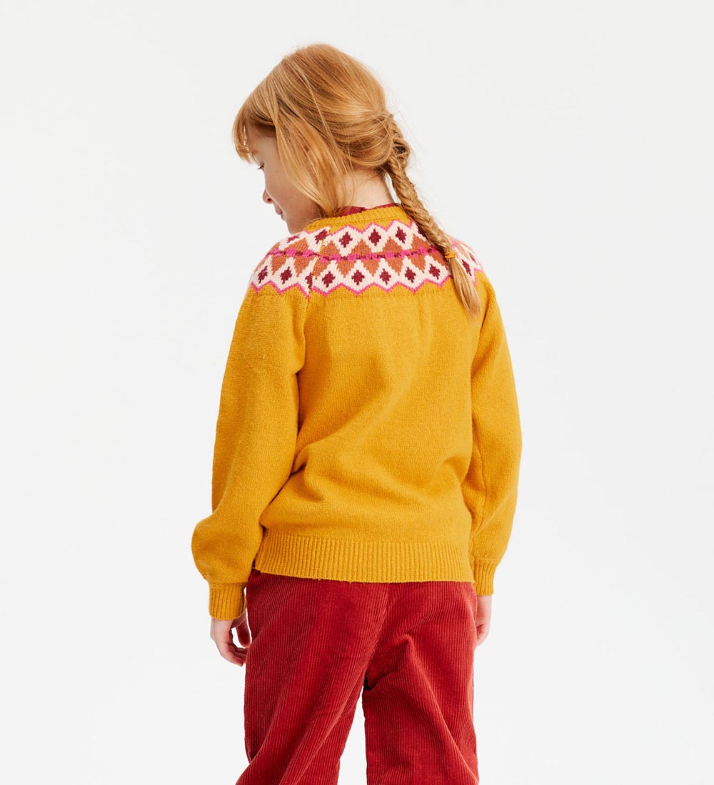Soft Gallery Cardigan - Strik - SgMira - Old Gold