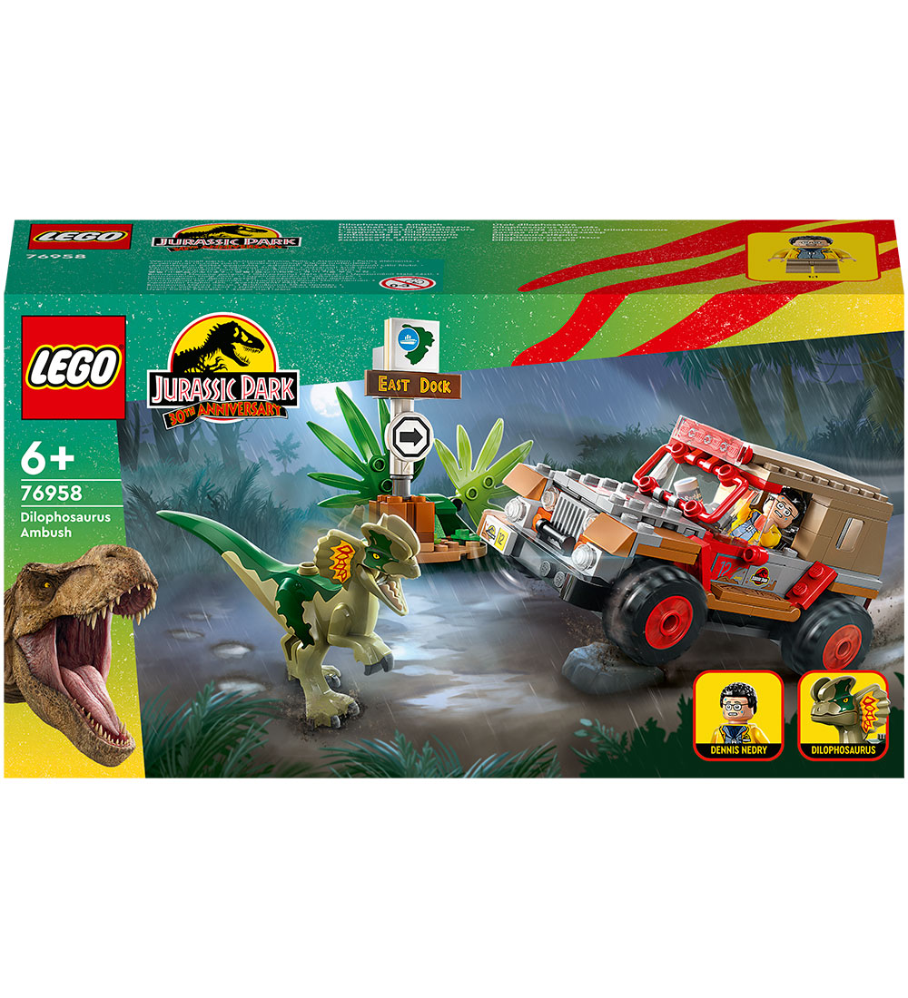 LEGO Jurassic World - Dilophosaurus-baghold 76958 - 211 Dele