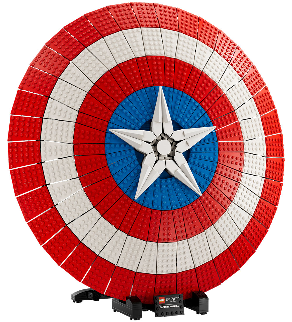 LEGO® Marvel - Captain Americas Skjold 76262 - 3128 Dele