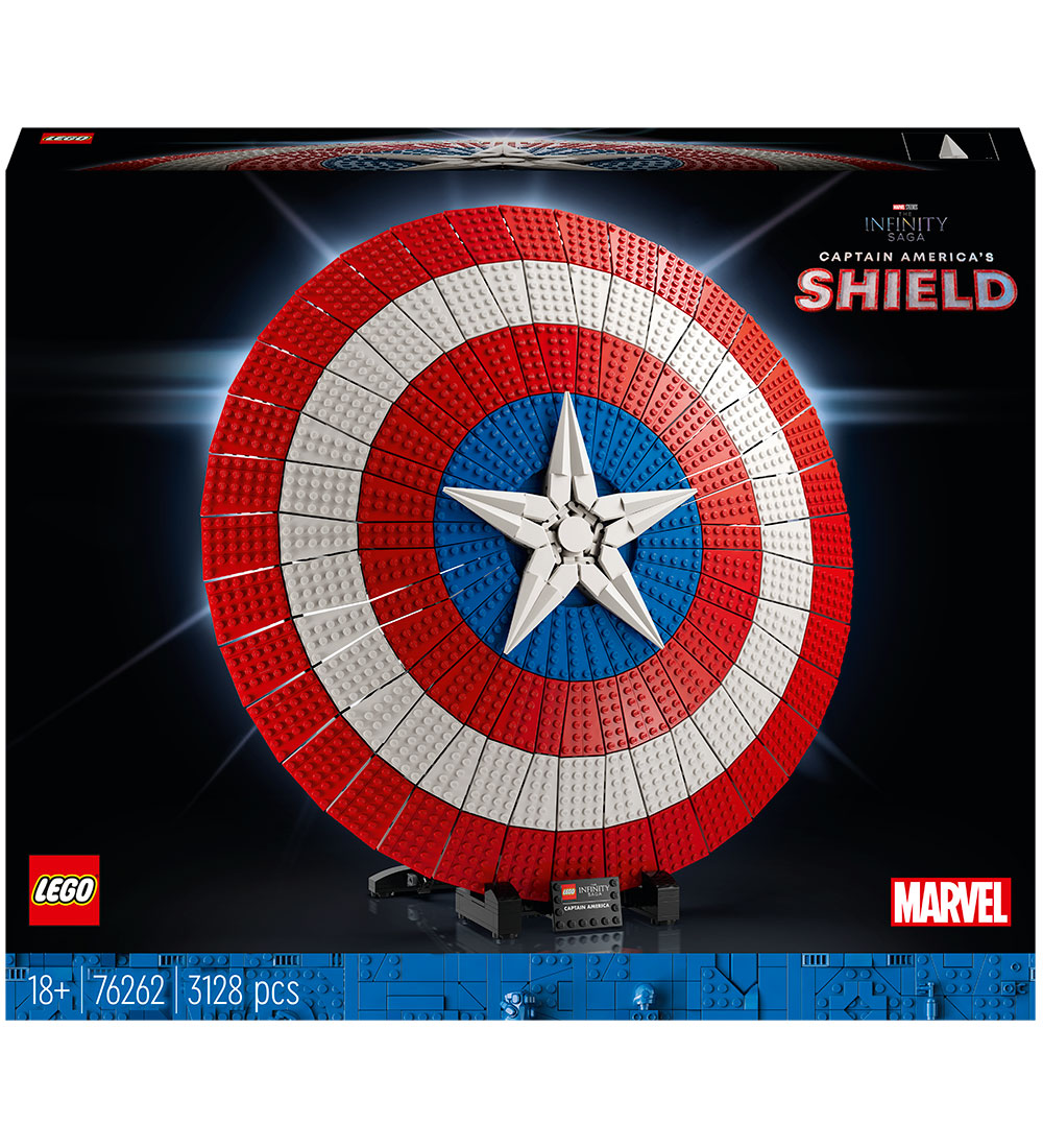 LEGO® Marvel - Captain Americas Skjold 76262 - 3128 Dele
