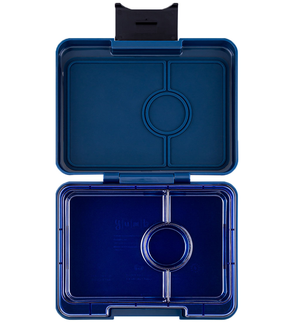 Yumbox Madkasse m. 3 Rum - Bento Snack - Monte Carlo Blue - Navy