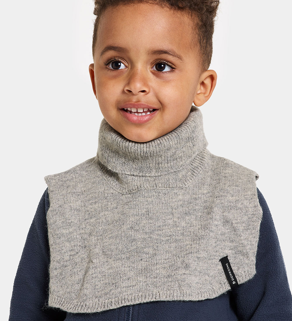 Didriksons Halsedisse - Strik - Delfinen - Grey Melange