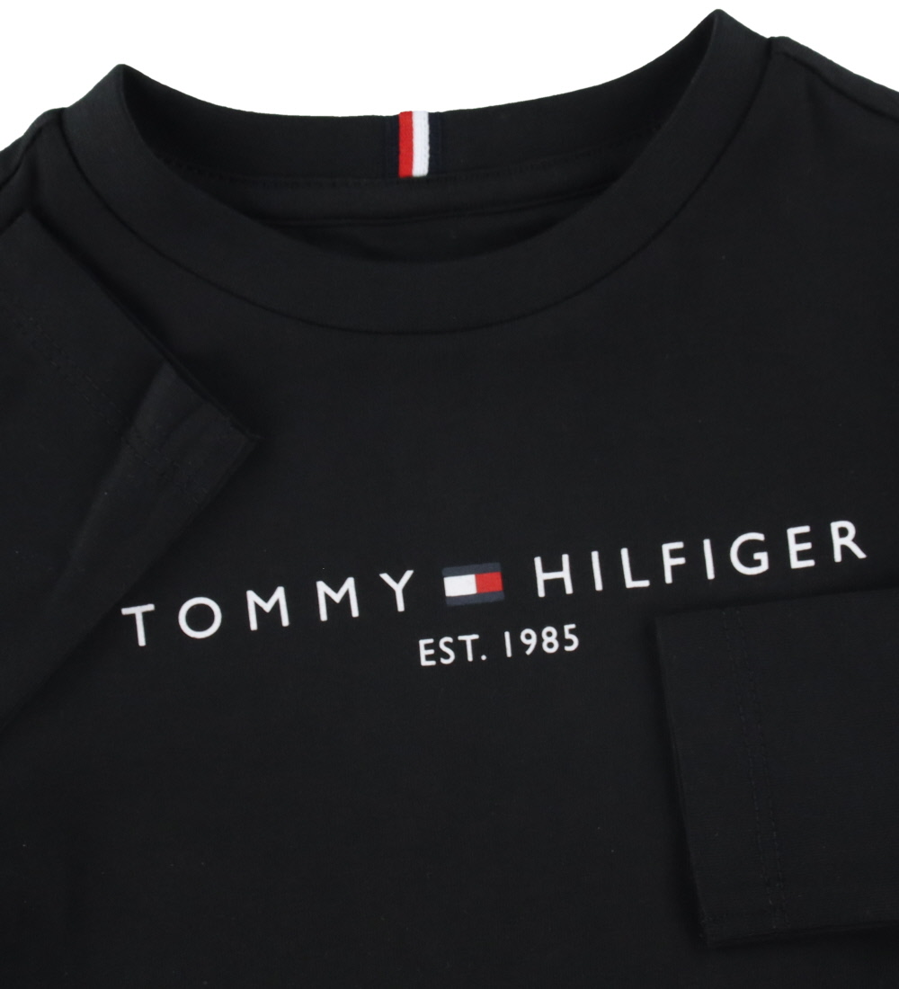 Tommy Hilfiger Bluse - U Essential - Sort