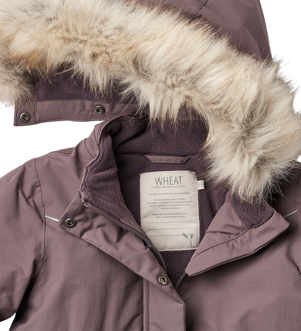 Wheat Vinterjakke - Mathilde Tech - Plum