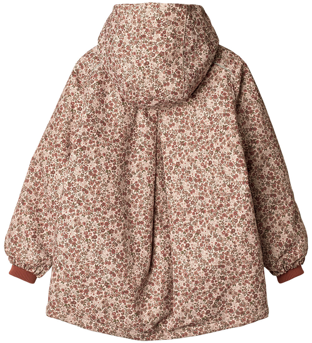 Wheat Vinterjakke - Mimmi Tech - Rose Dust Flowers