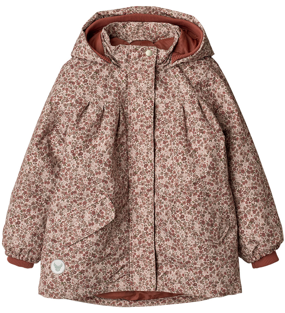 Wheat Vinterjakke - Mimmi Tech - Rose Dust Flowers